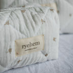 Quilted Cotton Pouch
