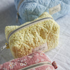 Quilted Cotton Pouch