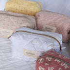 Quilted Cotton Pouch