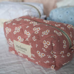 Quilted Cotton Pouch