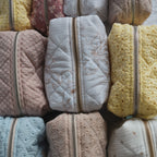Quilted Cotton Pouch