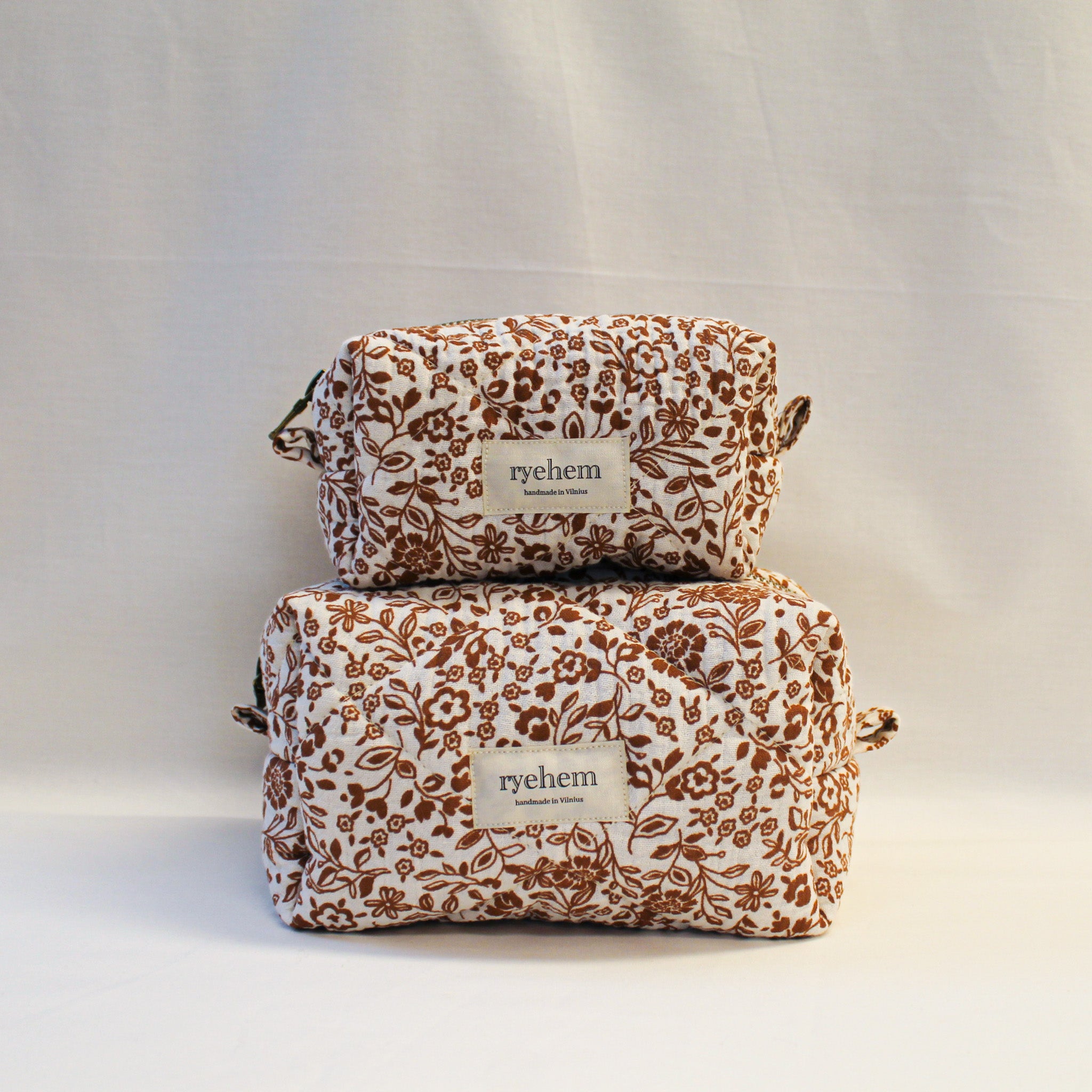 Quilted Cotton Pouch