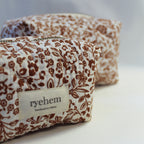 Quilted Cotton Pouch