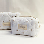 Quilted Cotton Pouch
