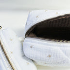 Quilted Cotton Pouch