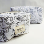 Quilted Cotton Pouch