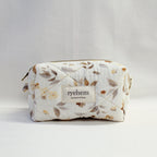Quilted Cotton Pouch