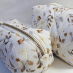 Quilted Cotton Pouch