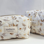 Quilted Cotton Pouch