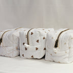 Quilted Cotton Pouch