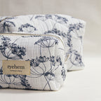 Quilted Cotton Pouch