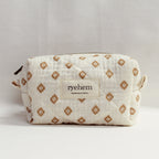 Quilted Cotton Pouch