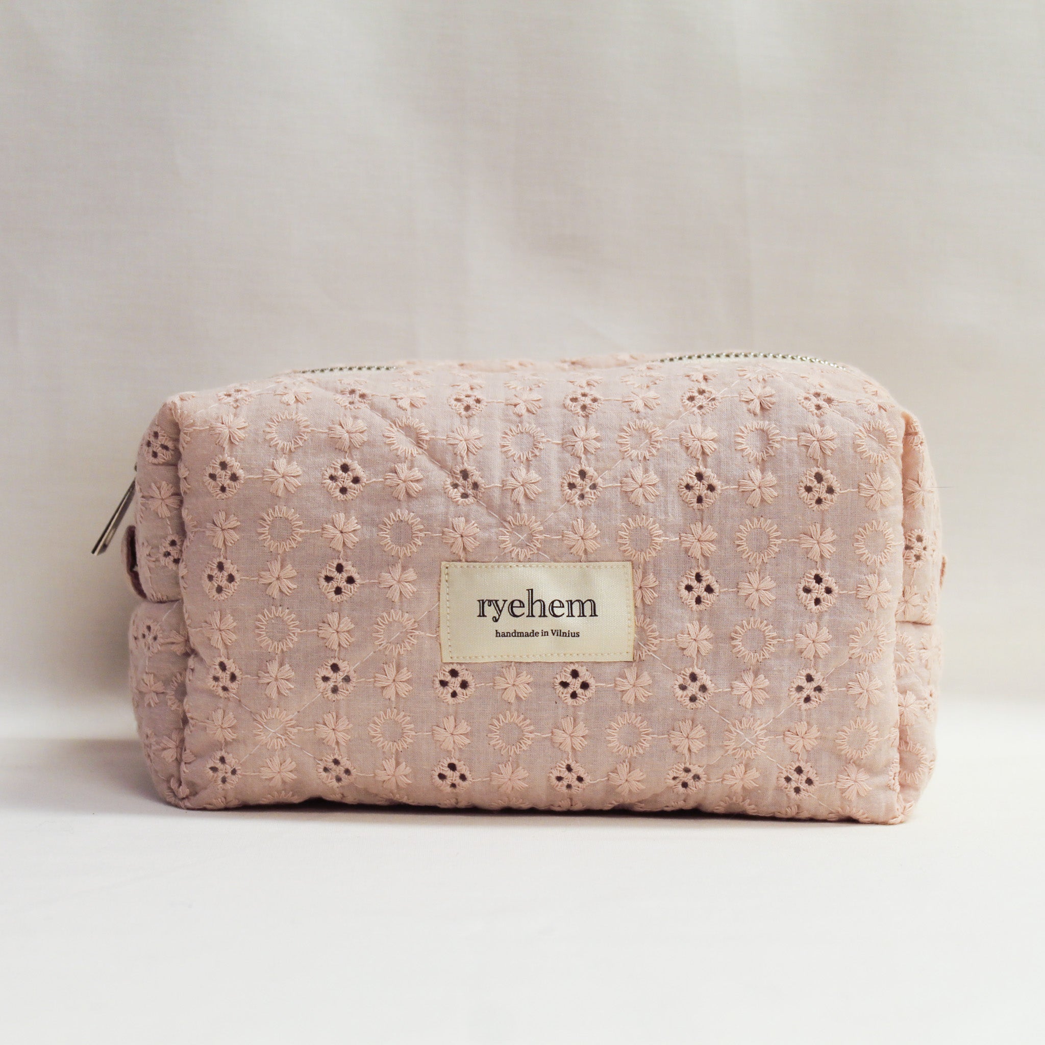 Embroidered Cotton Pouch
