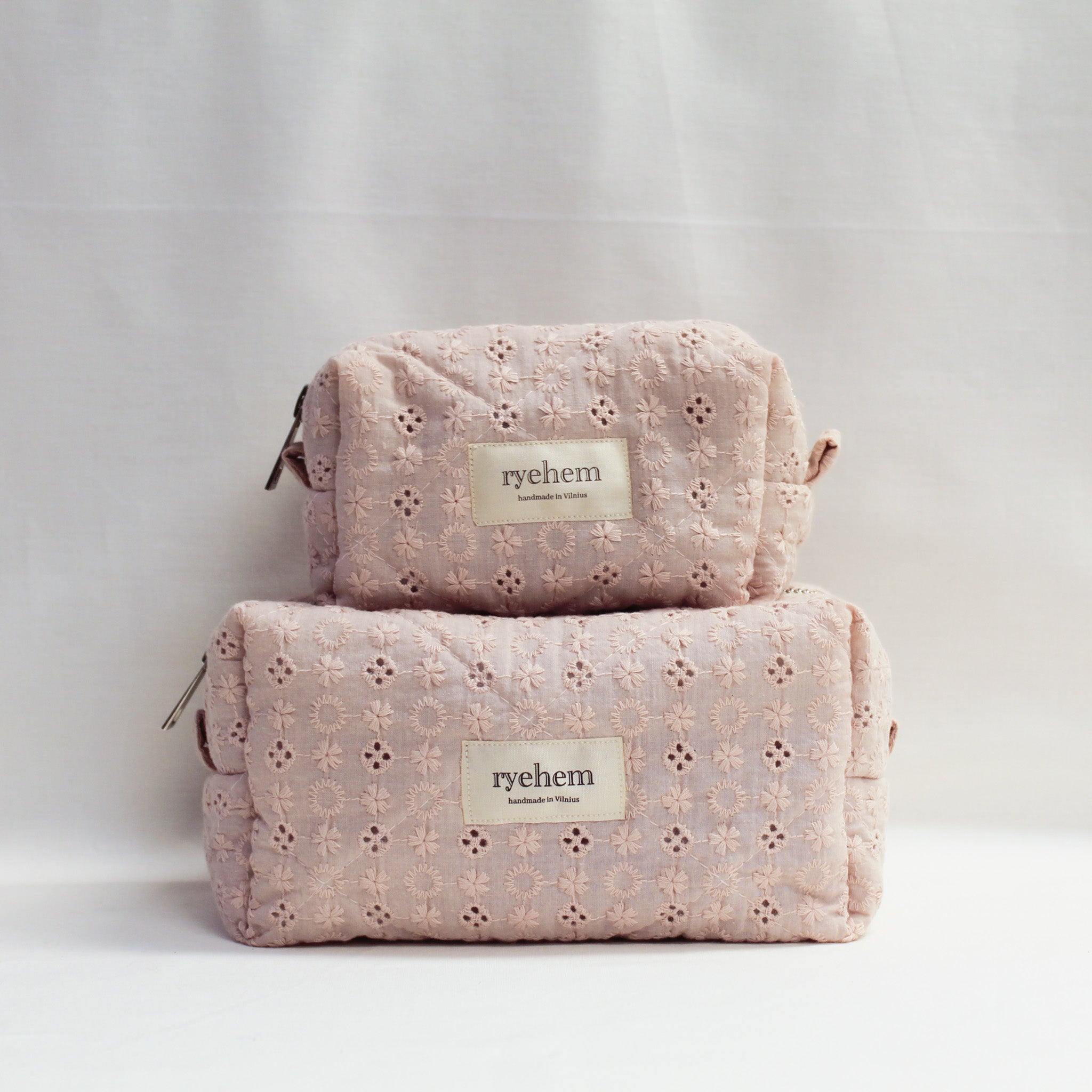 Embroidered Cotton Pouch