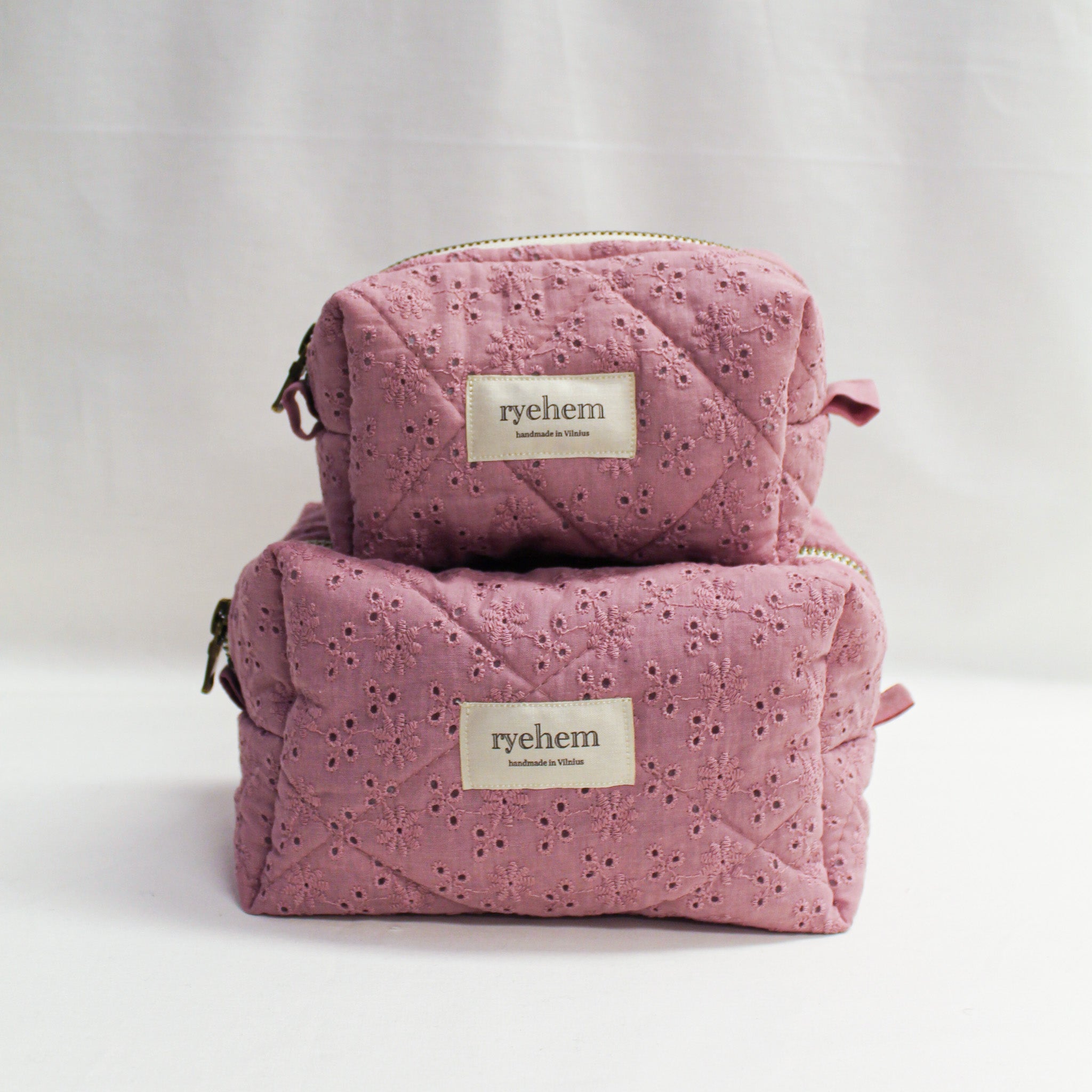 Embroidered Cotton Pouch