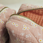 Quilted Cotton Pouch
