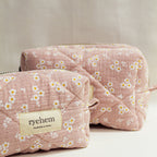 Quilted Cotton Pouch