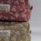 Quilted Cotton Pouch