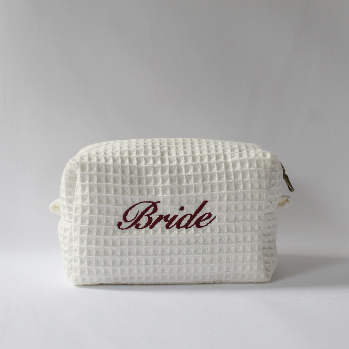 Large Personalised Embroidered Cotton Cosmetic Bag